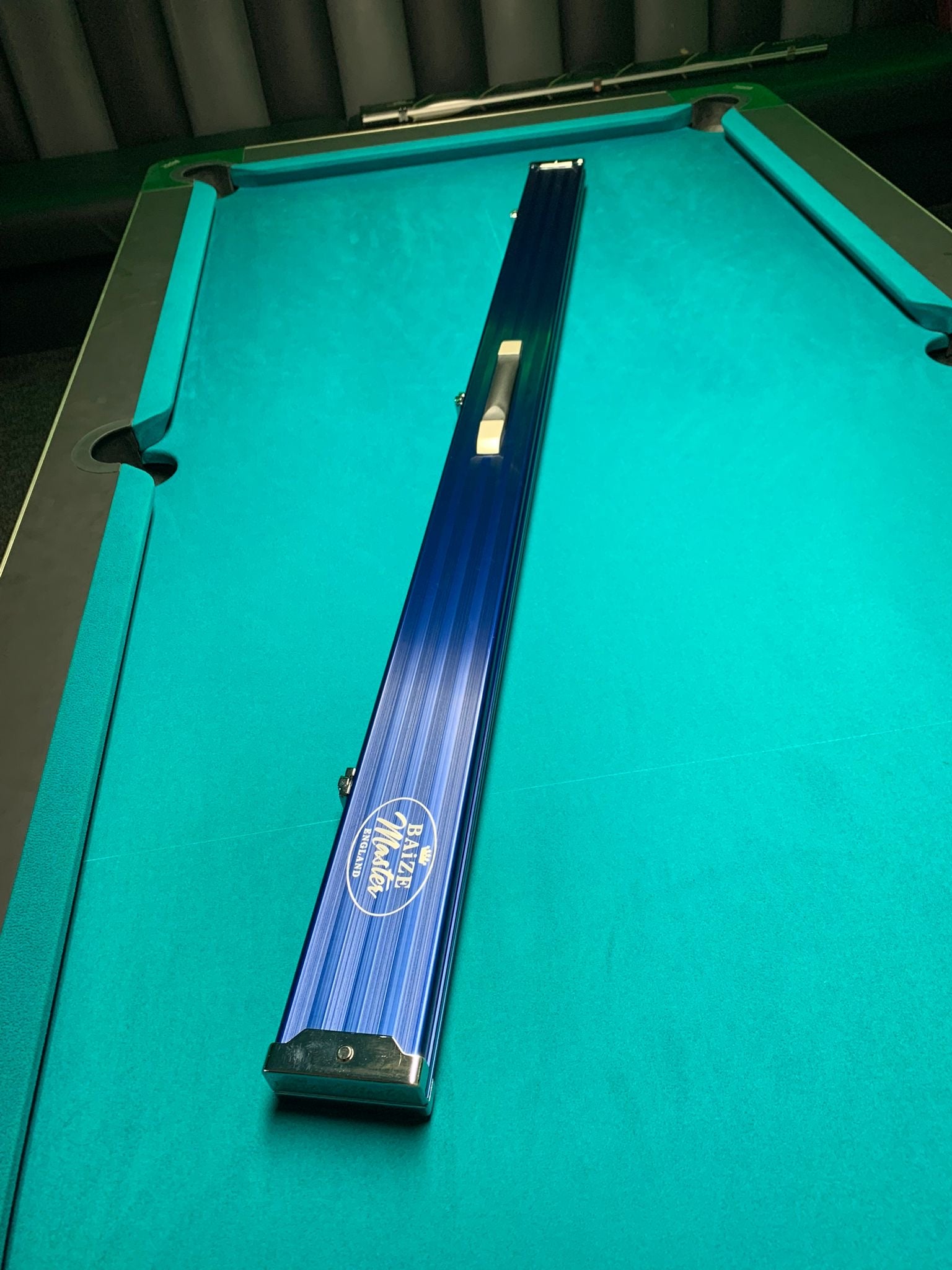 BAIZE MASTER 1PC 3 CUE PRO-LINE ALUMINIUM METAL ENDS CASE