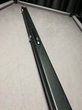 Baize Master Prestige 1 Piece Luxury Metal Cue Case - Holds 2 x 1 Piece Cues - Black